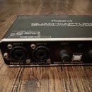 roland ua-55 audio interface rear view