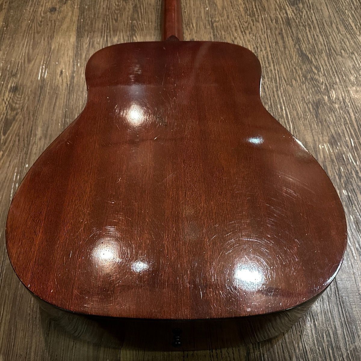 yamaha fg-140 red acoustic guitar markings and labels