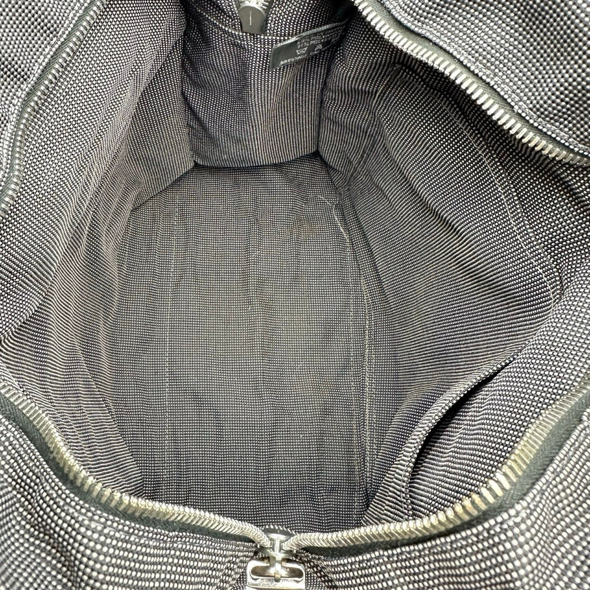 hermes grey backpack functional details