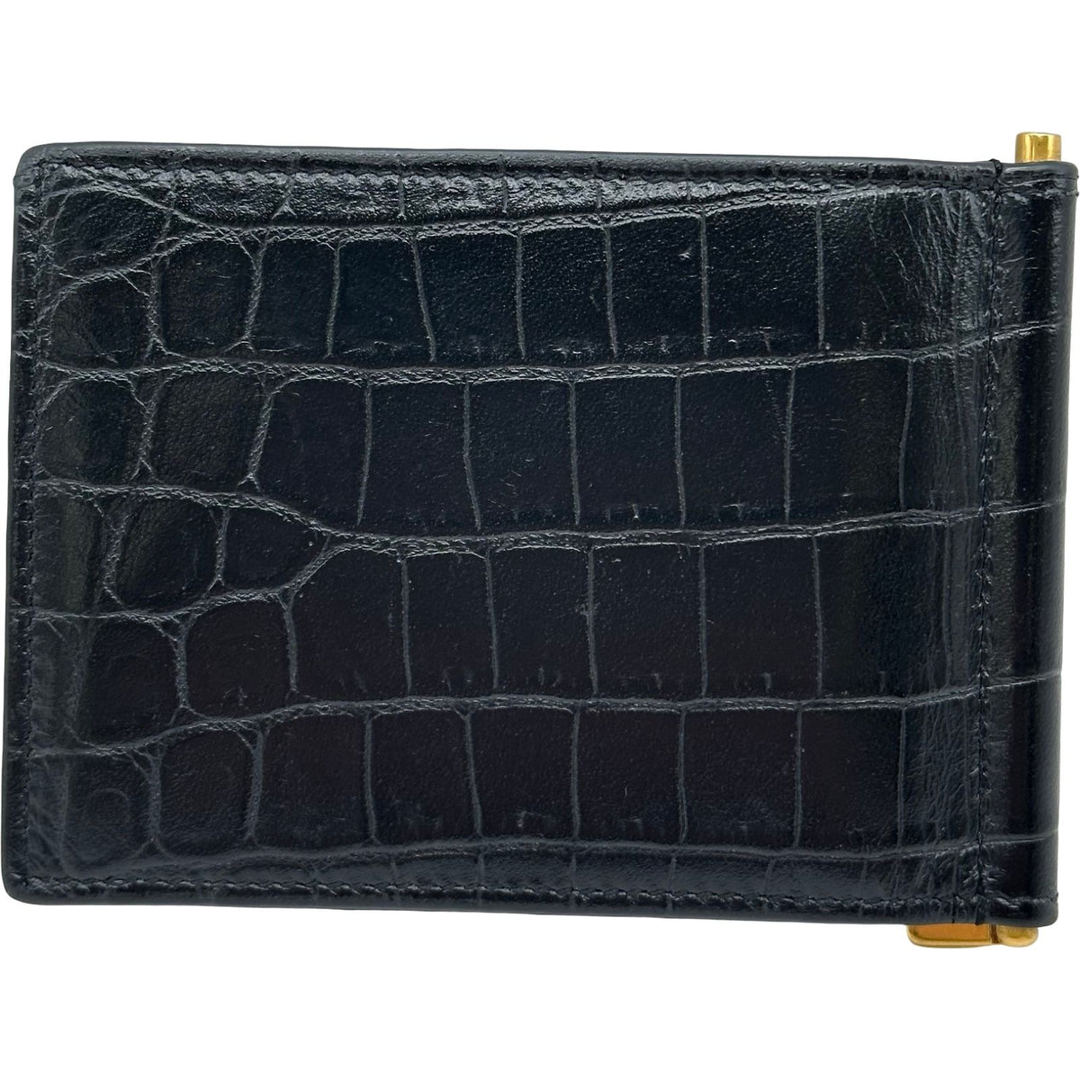 saint laurent wallet front view