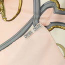 hermes pink scarf markings and labels