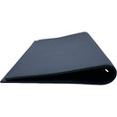 hermes navy notebook cover side view