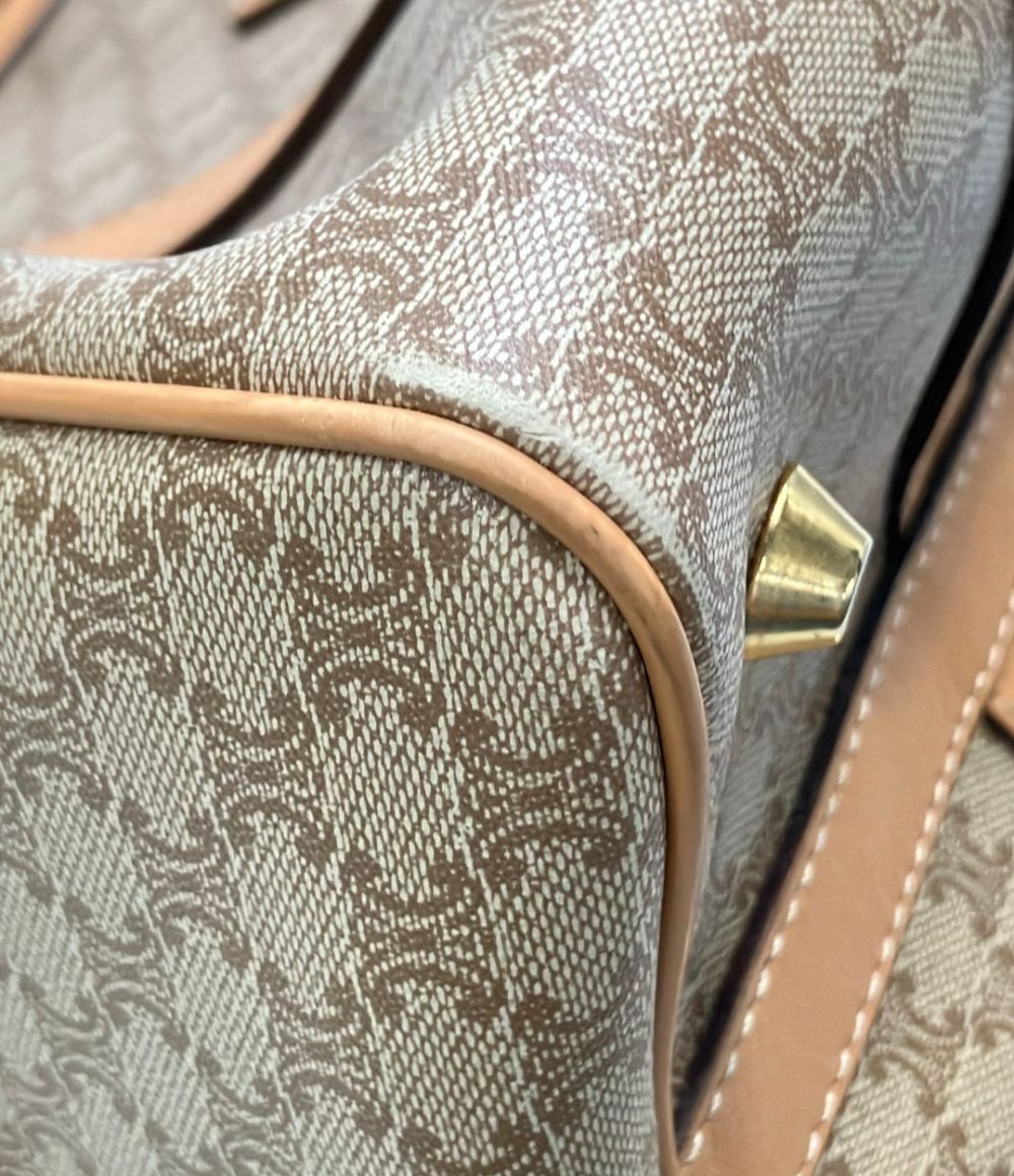celine beige handbag functional details