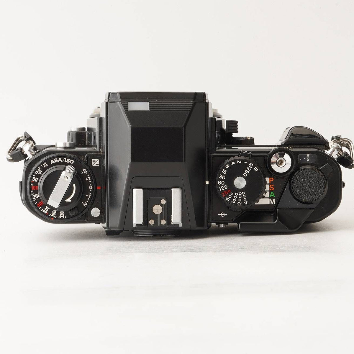 nikon film slr camera interior details