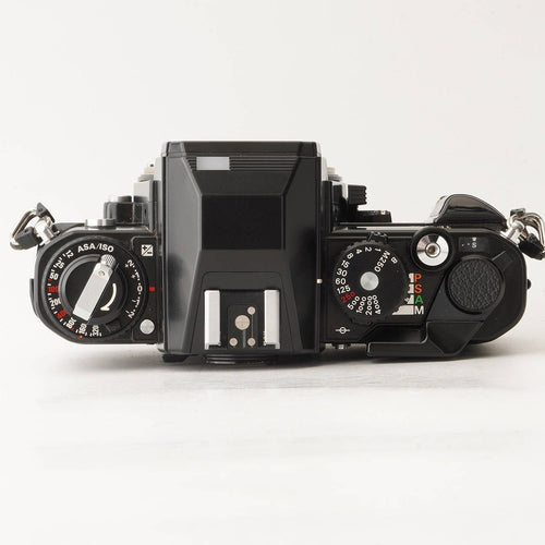 nikon film slr camera interior details