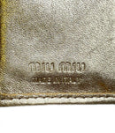 miu miu wallet interior details