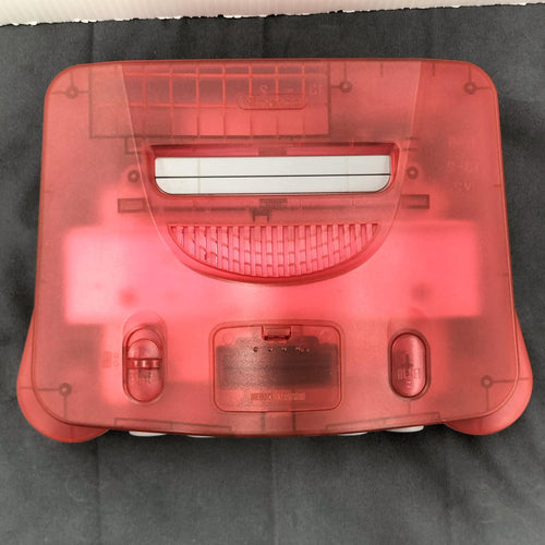 nintendo nus-001 video game console front view
