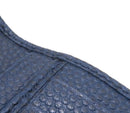 salvatore ferragamo navy wallet interior details
