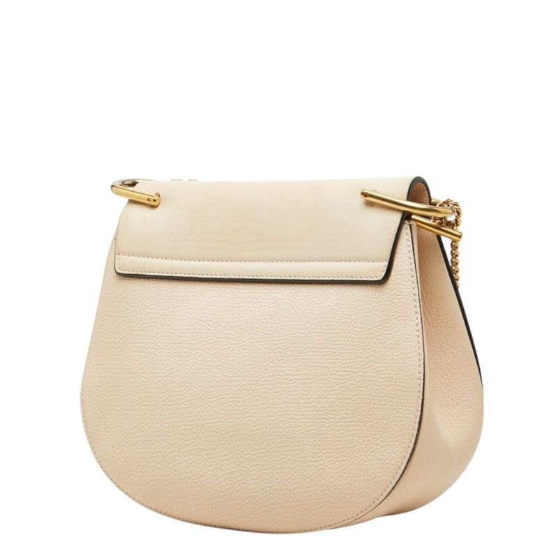 Chloe Shoulder Bag – Beige / Pink