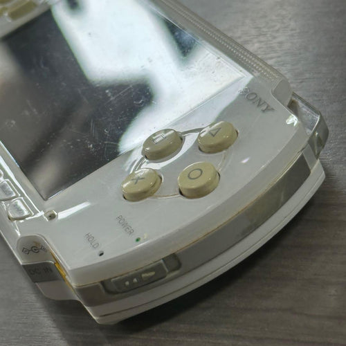 sony psp-1000 handheld console rear view
