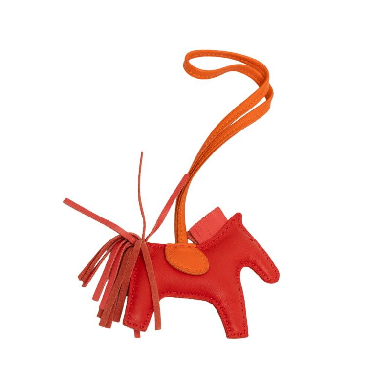Hermes Keychain – Orange