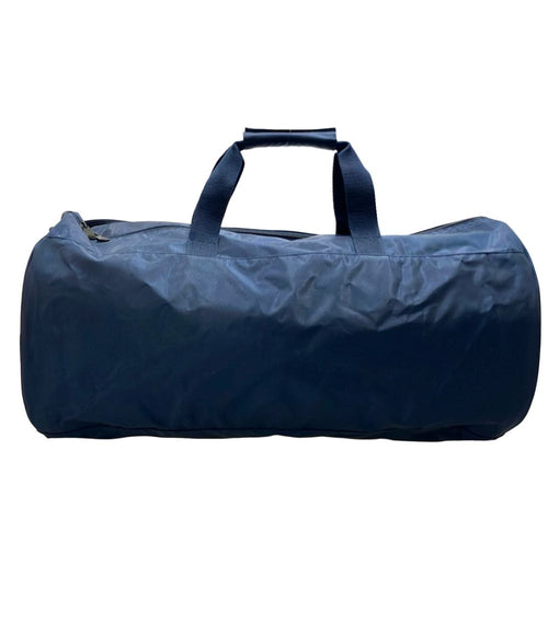 adidas navy travel bag front view