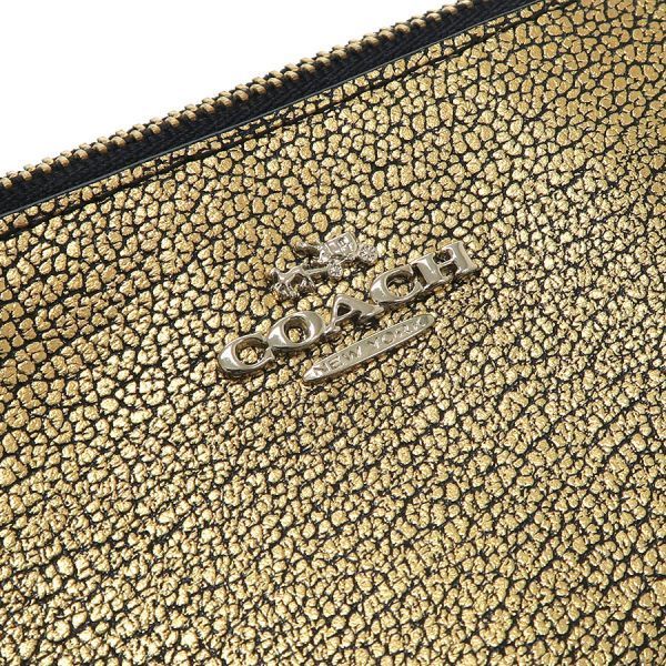 coach pouch / clutch side view