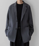 Stein Tailored Jacket Oversized Gradation Pleats