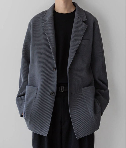 Stein Tailored Jacket Oversized Gradation Pleats