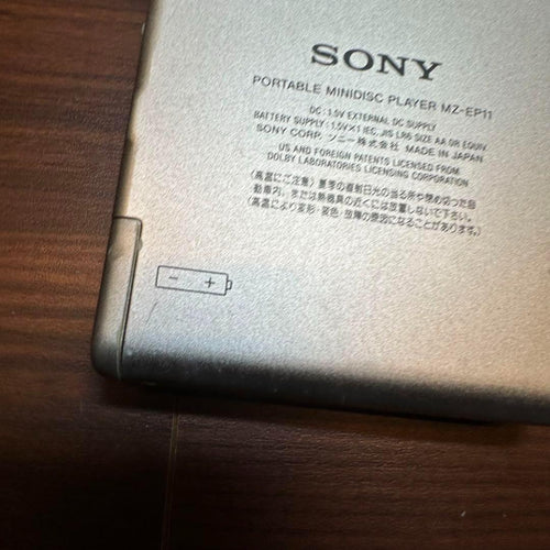 Sony Portable Md Player Mz-Ep11 1257