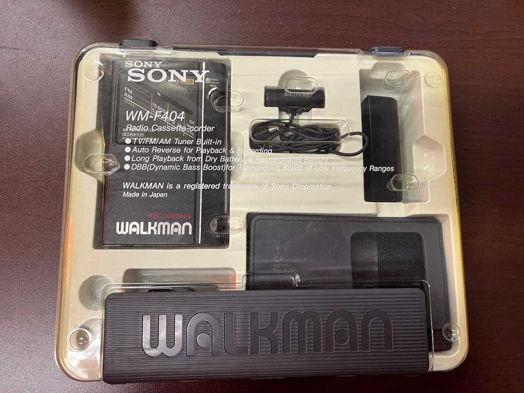 Radio And Boombox Sony Walkman Wm-F404