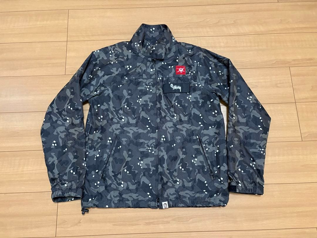 Stussy Nylon Jacket A Bathing Ape