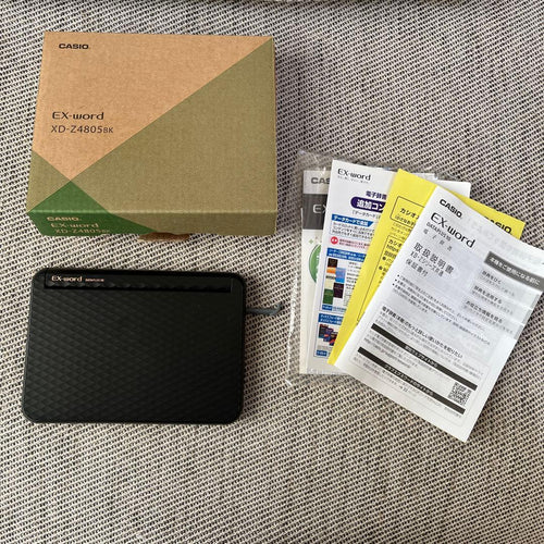 Casio Electronic Dictionary Ex-Word Dataplus10 Xd-Z4805Bk