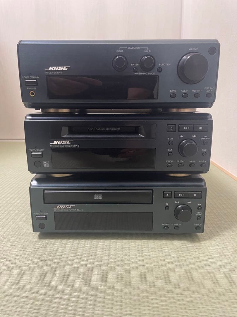 Bose Mini -Component Ra-8 Cda-8 Mda-8